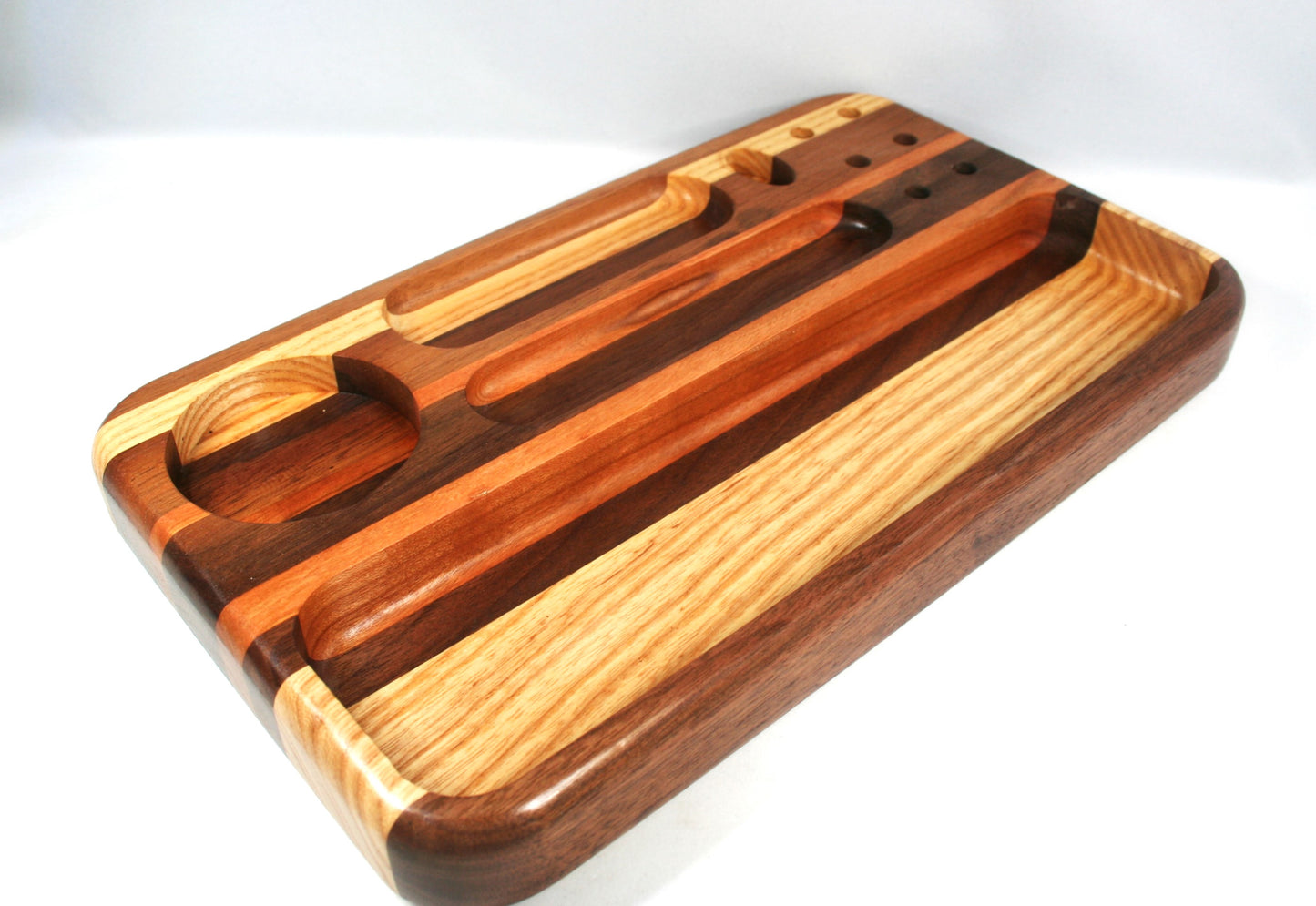 Multi Hardwood Rolling Tray