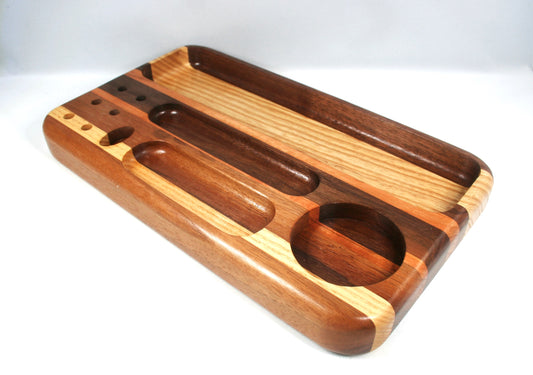 Multi Hardwood Rolling Tray