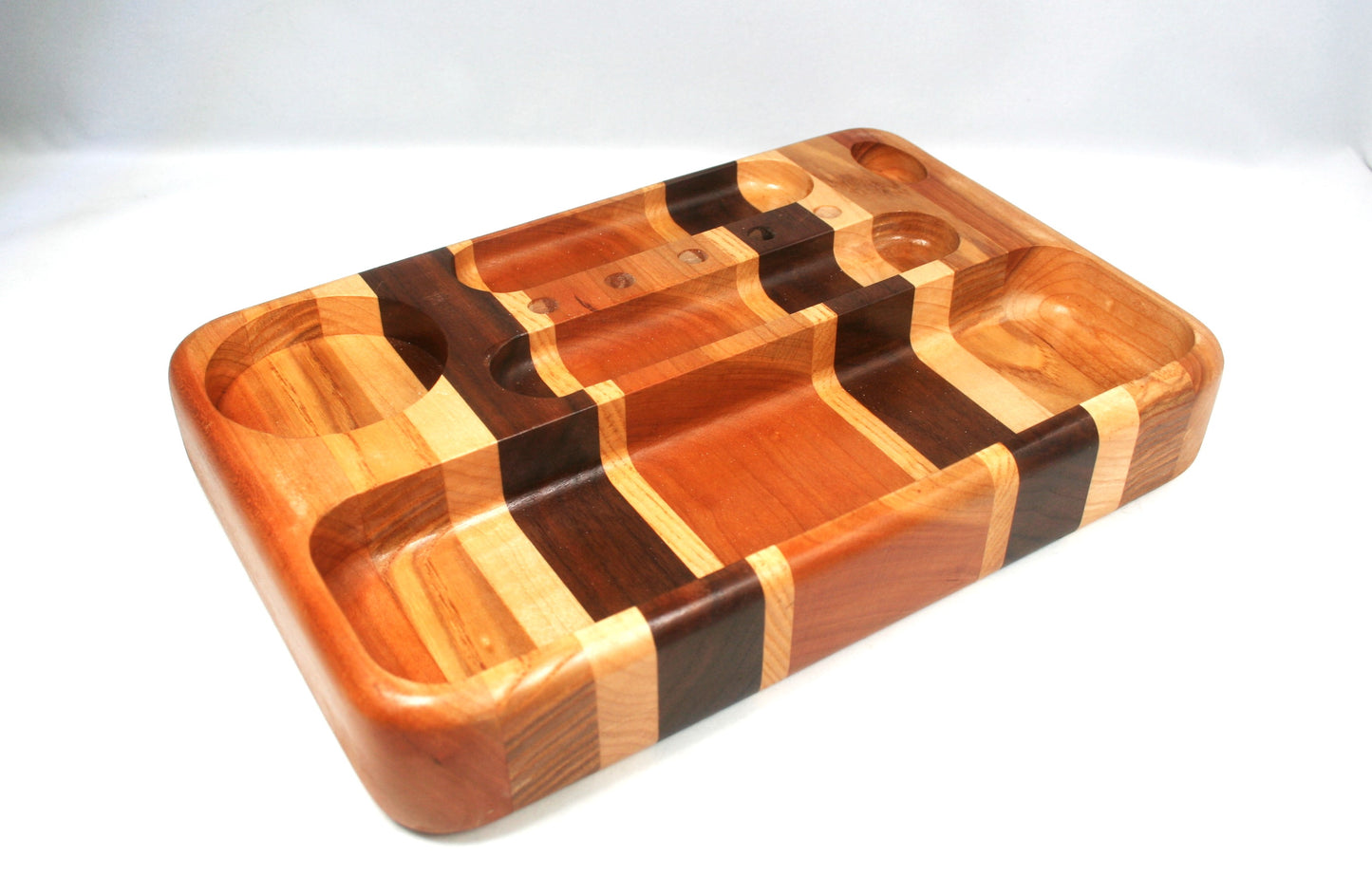 Multi Wood Rolling Tray