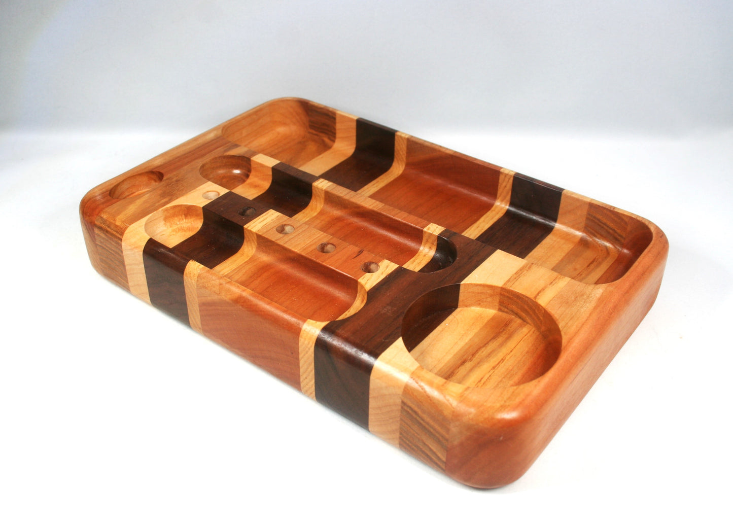 Multi Wood Rolling Tray