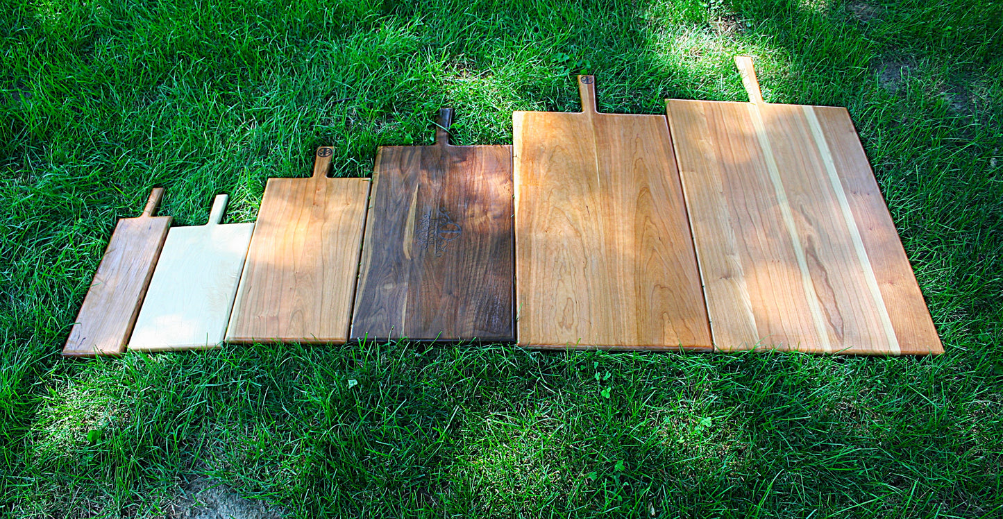 Customizable Hardwood Charcuterie Board