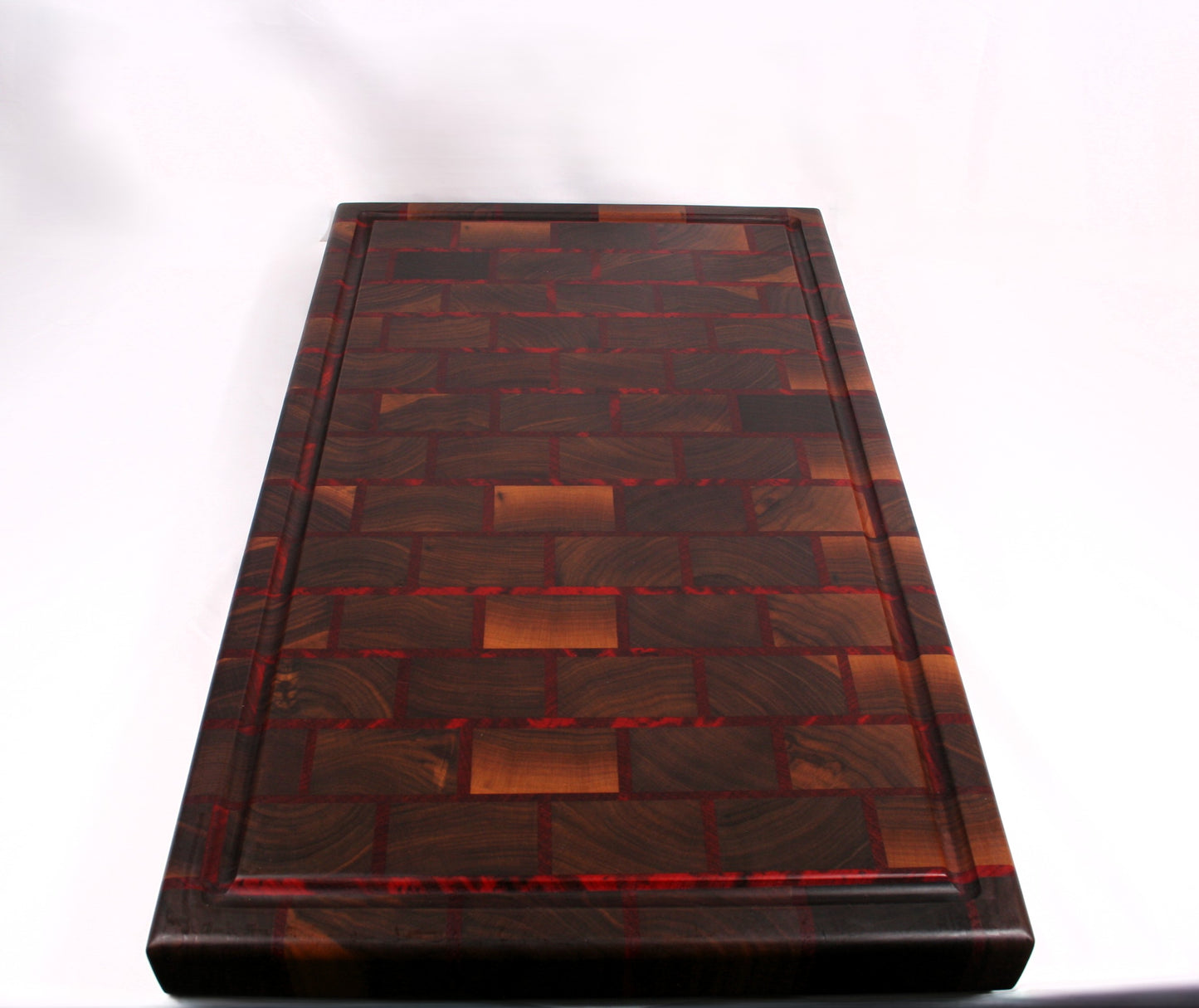 Walnut and Paduk endgrain Cutting board- Ready to ship