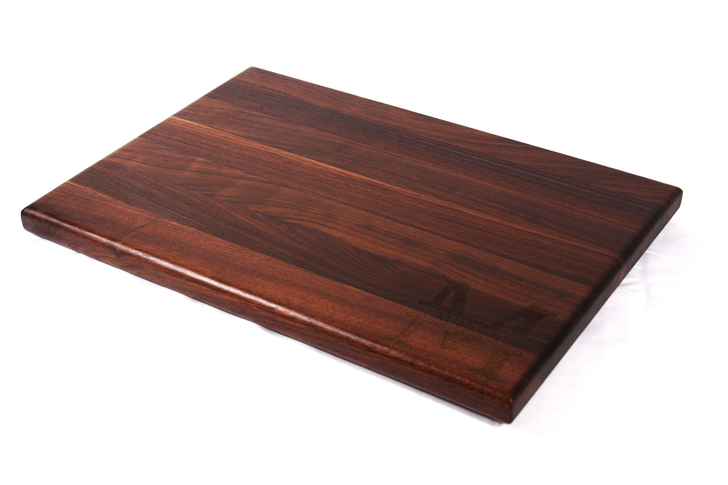 Thin Personalized Walnut Edge Grain Cutting Board