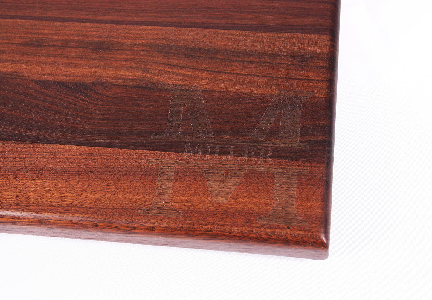 Thin Personalized Walnut Edge Grain Cutting Board