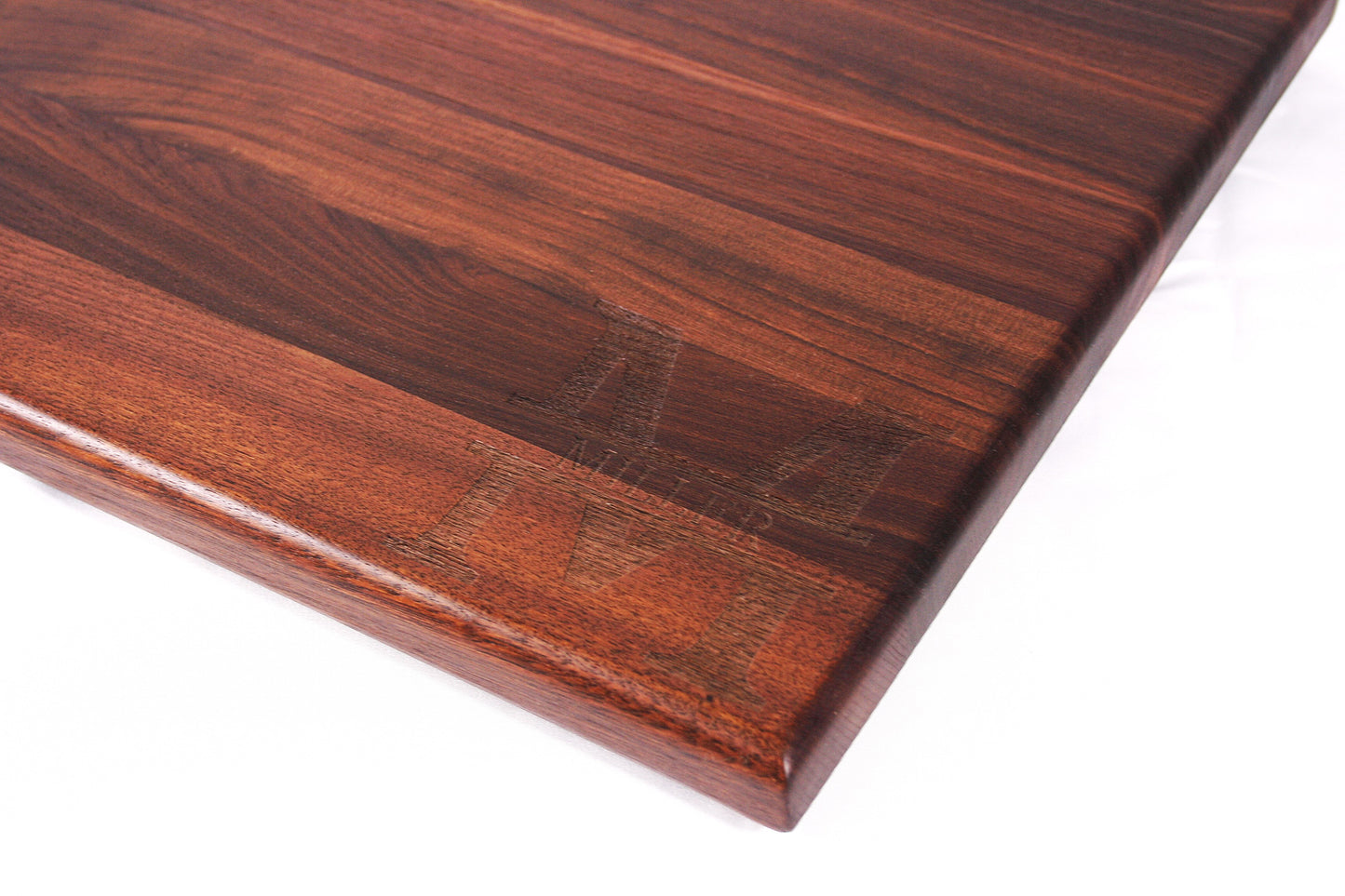 Thin Personalized Walnut Edge Grain Cutting Board
