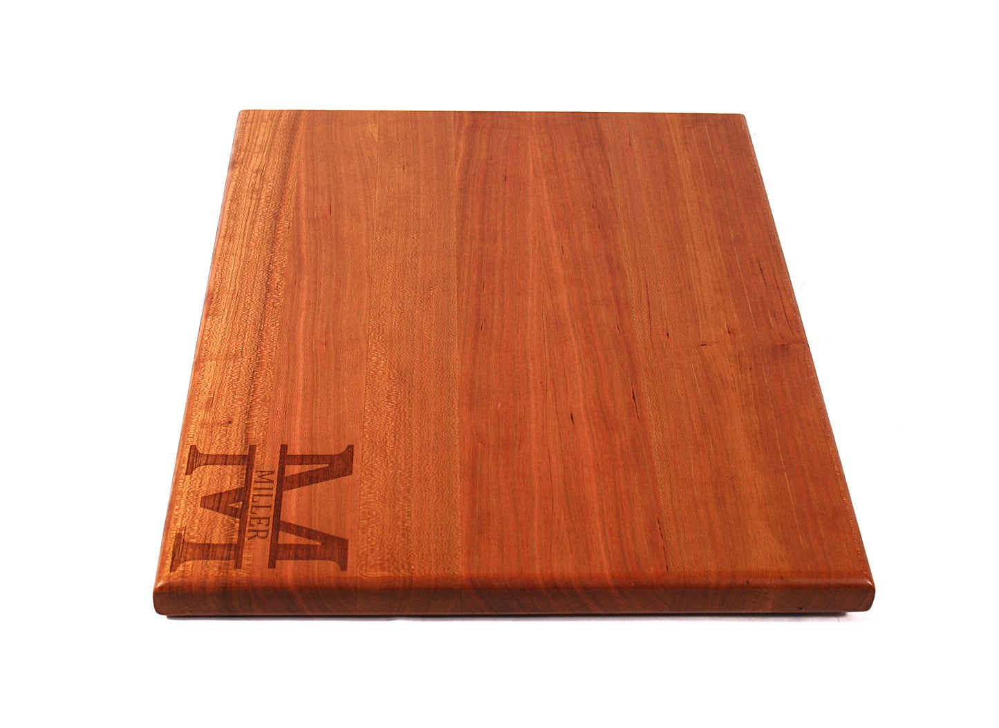 Personalized Cherry Edge Grain Cutting Board
