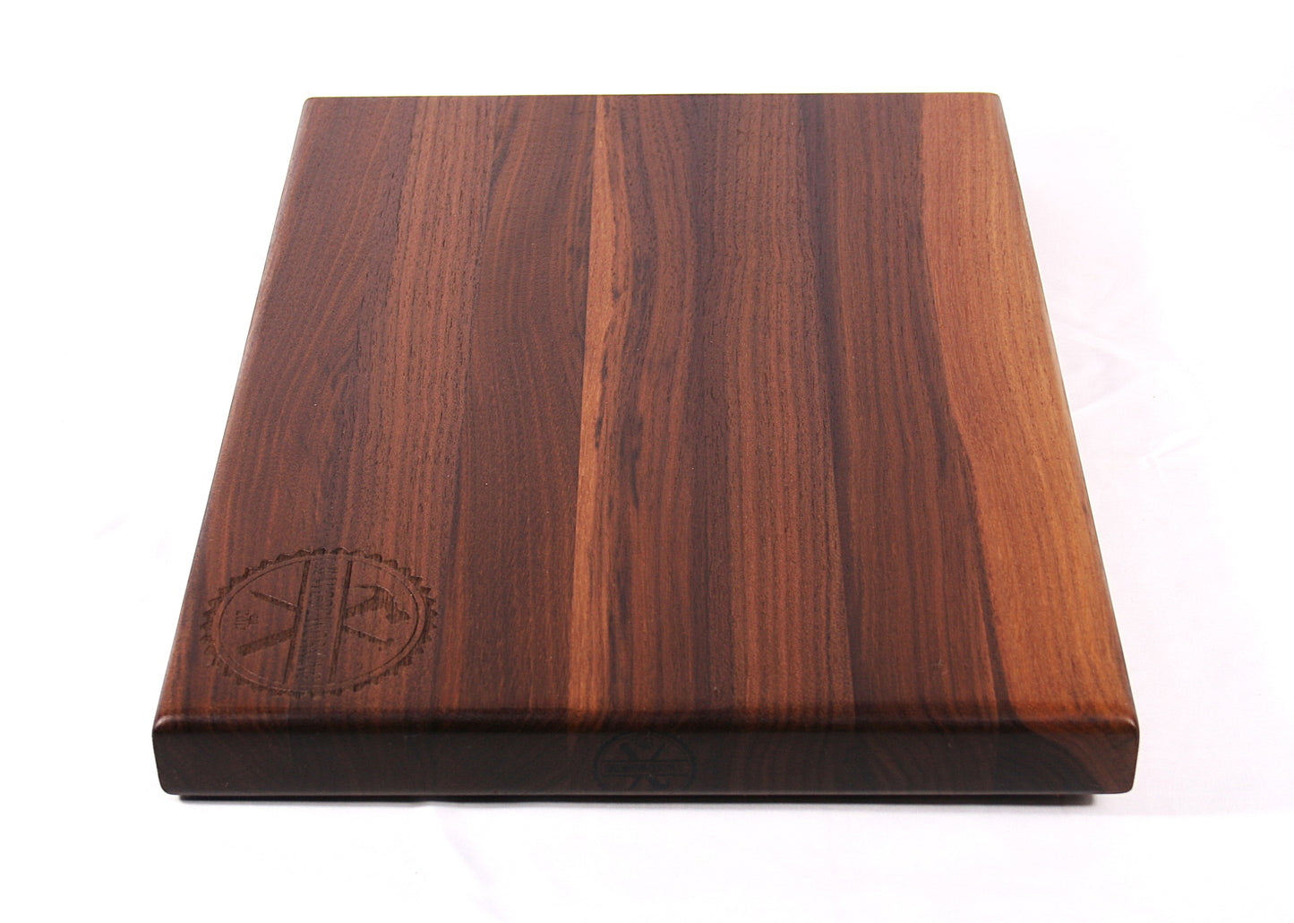 Personalized Logo Walnut Edge Grain Cutting board