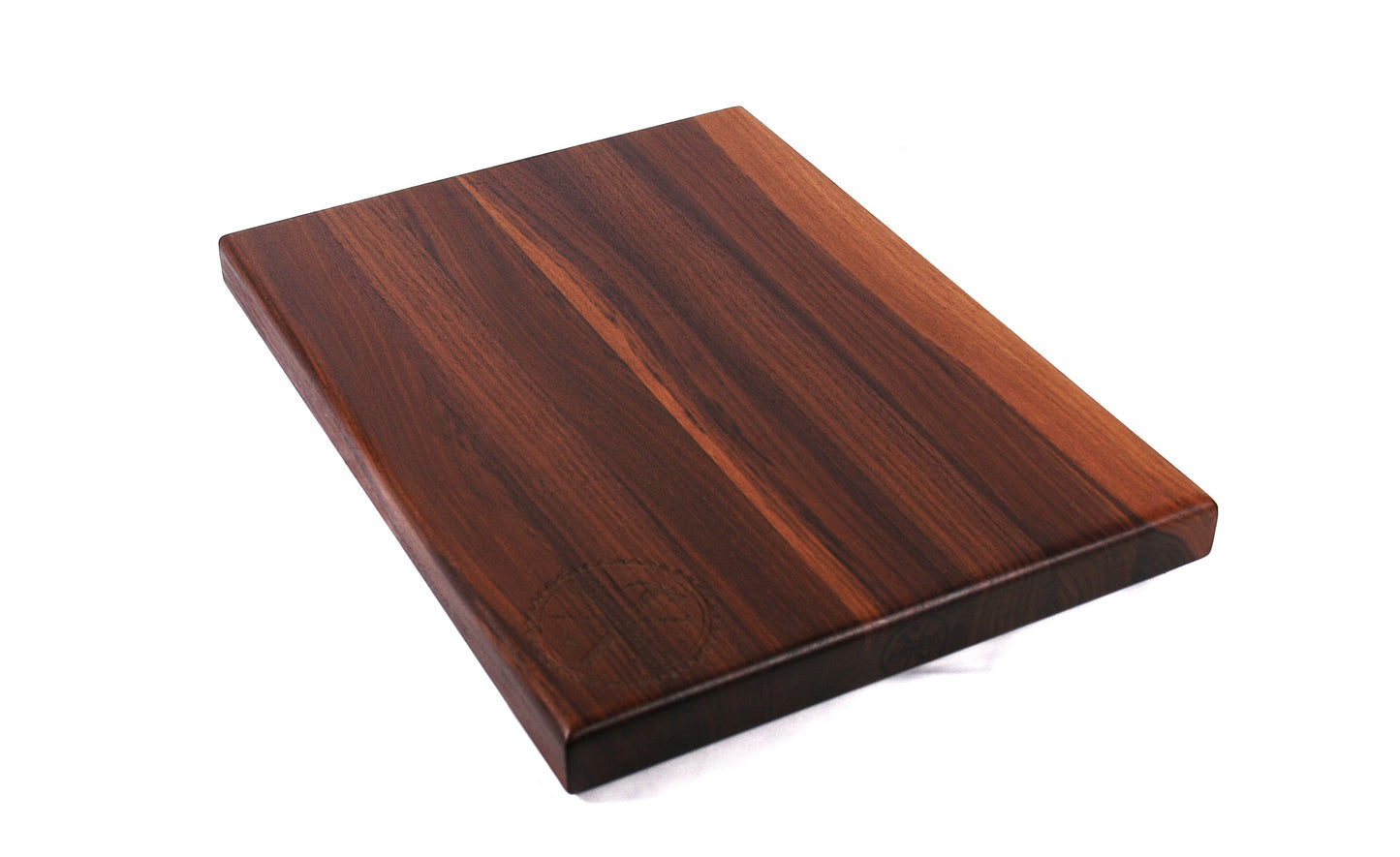 Personalized Logo Walnut Edge Grain Cutting board