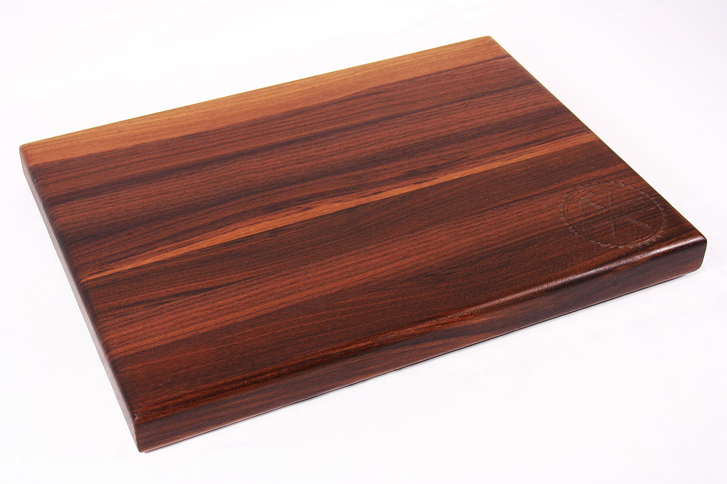 Personalized Logo Walnut Edge Grain Cutting board