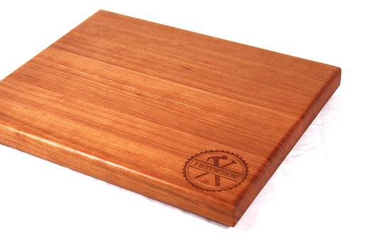 Personalized Cherry Edge Grain Cutting Board