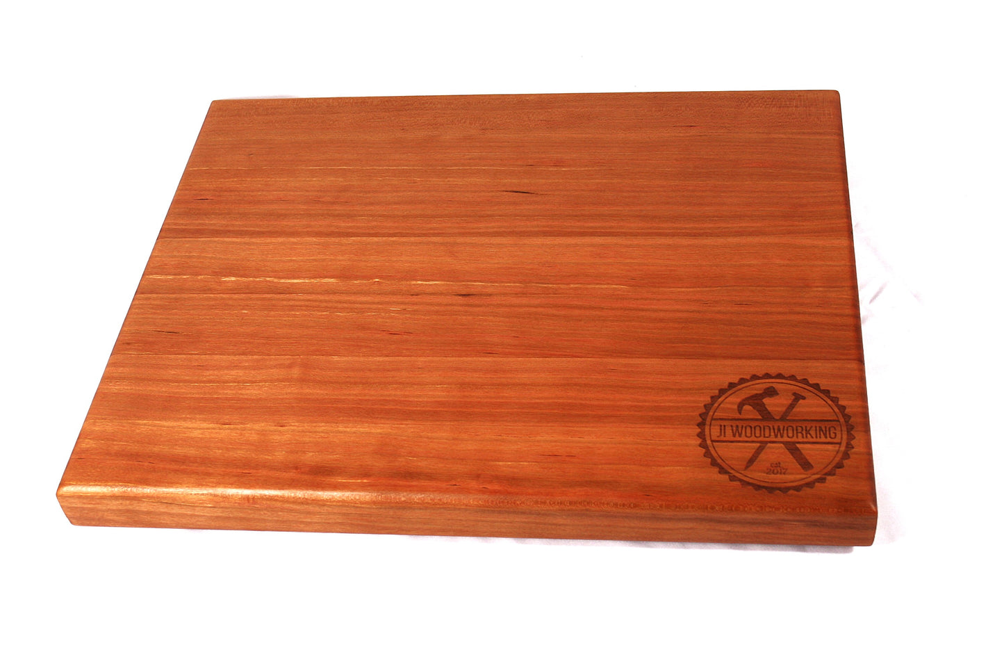 Personalized Cherry Edge Grain Cutting Board