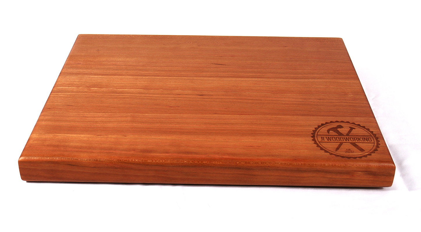Personalized Cherry Edge Grain Cutting Board