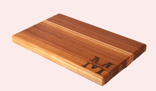 Hickory Edge Grain Cutting board
