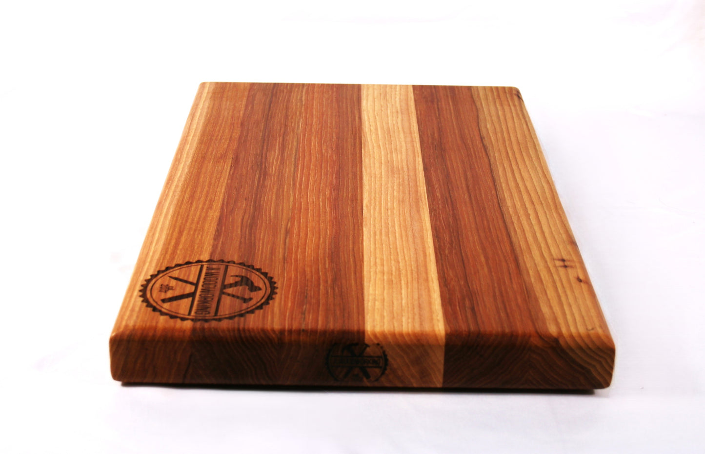 Personalized Logo Hickory Edge Grain Cutting board