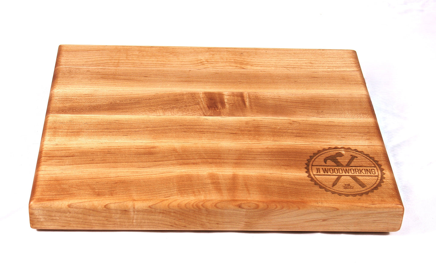 Personalized Logo Maple Edge Grain Cutting Board
