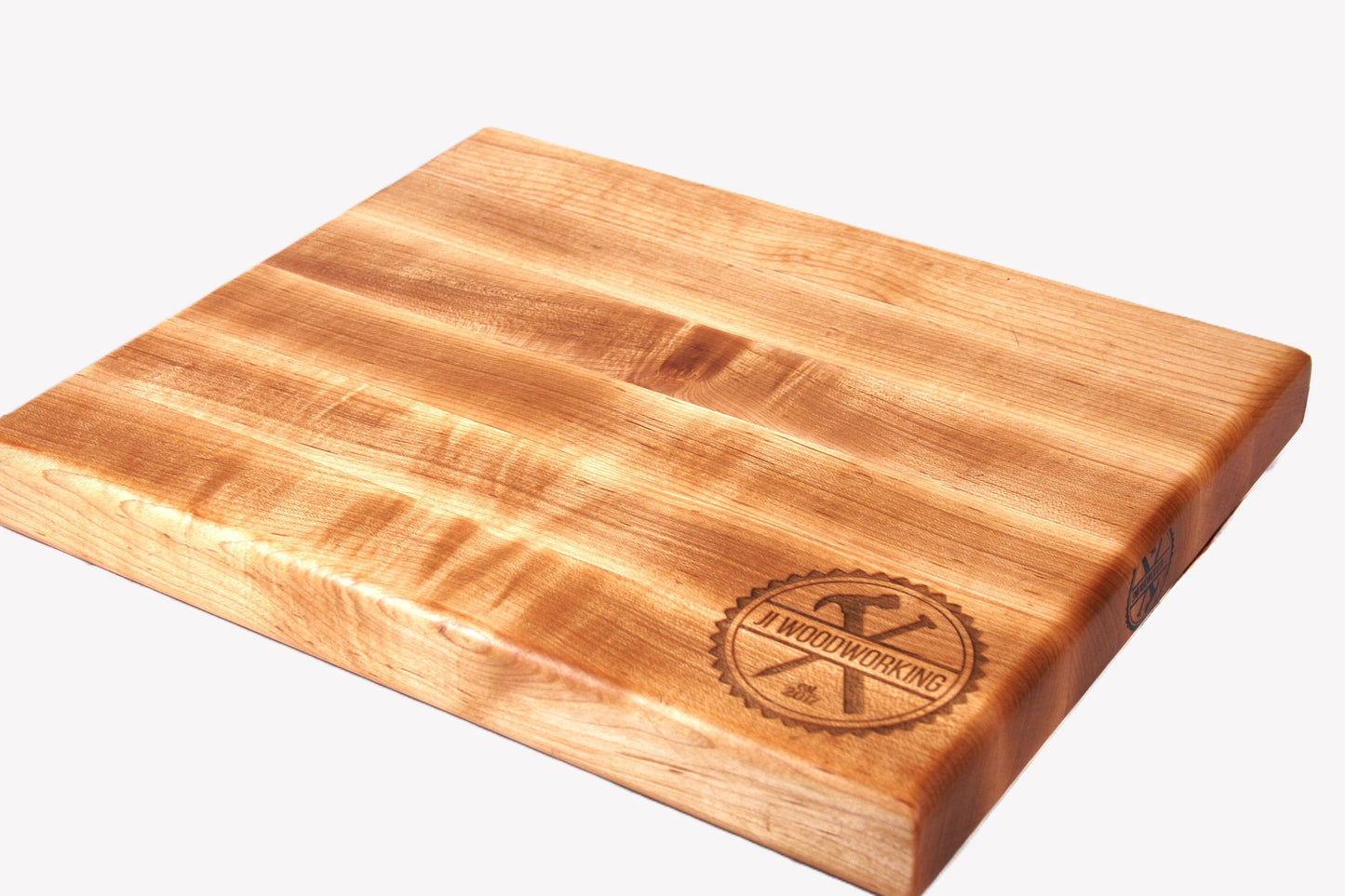 Personalized Logo Maple Edge Grain Cutting Board