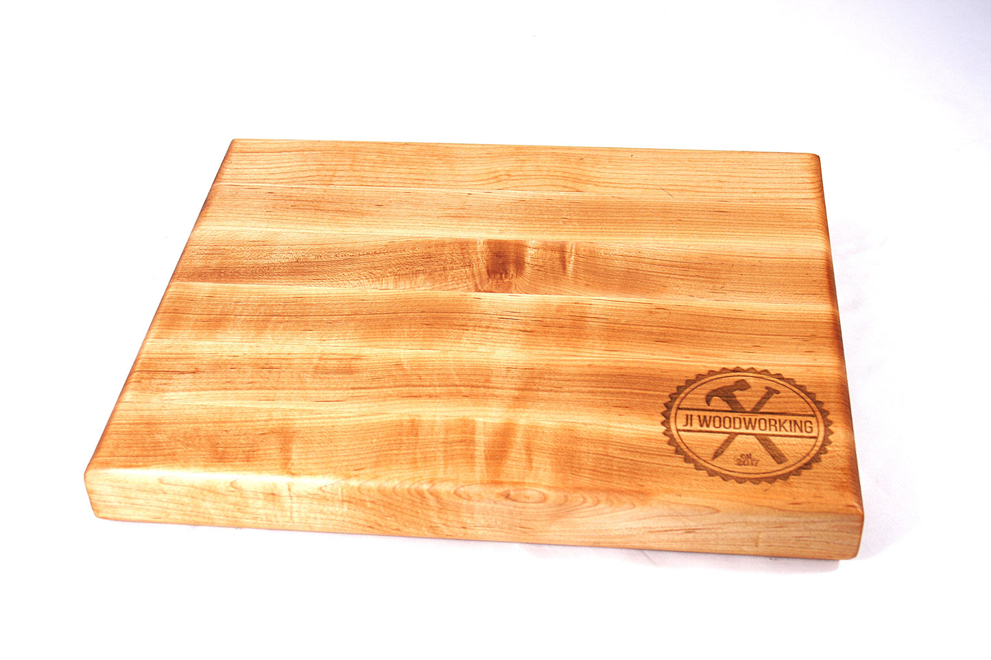 Personalized Logo Maple Edge Grain Cutting Board