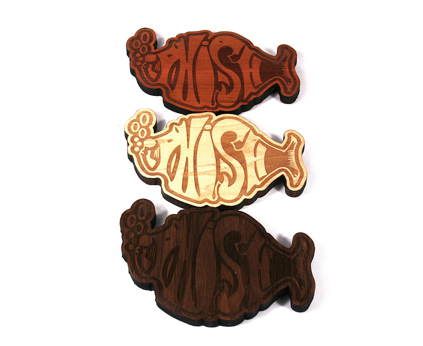 Phish Multi Hardwood Wooden Coasters