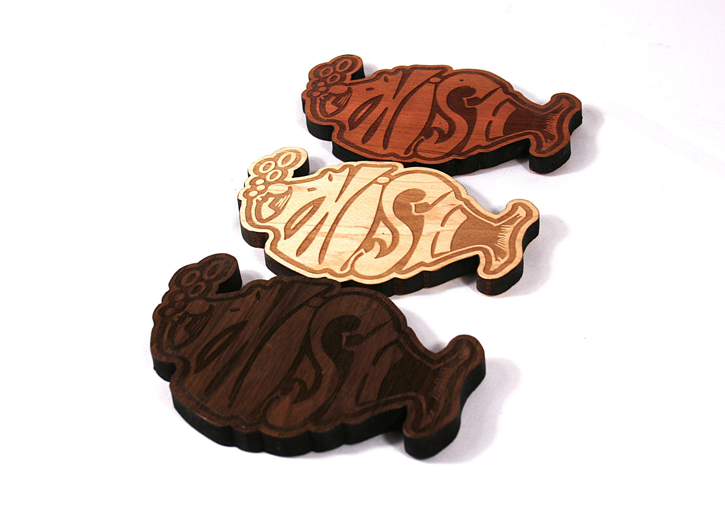 Phish Multi Hardwood Wooden Coasters