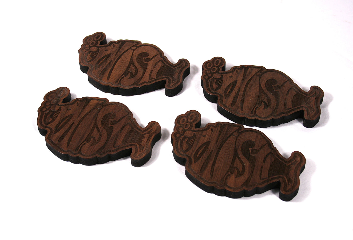 Phish Multi Hardwood Wooden Coasters