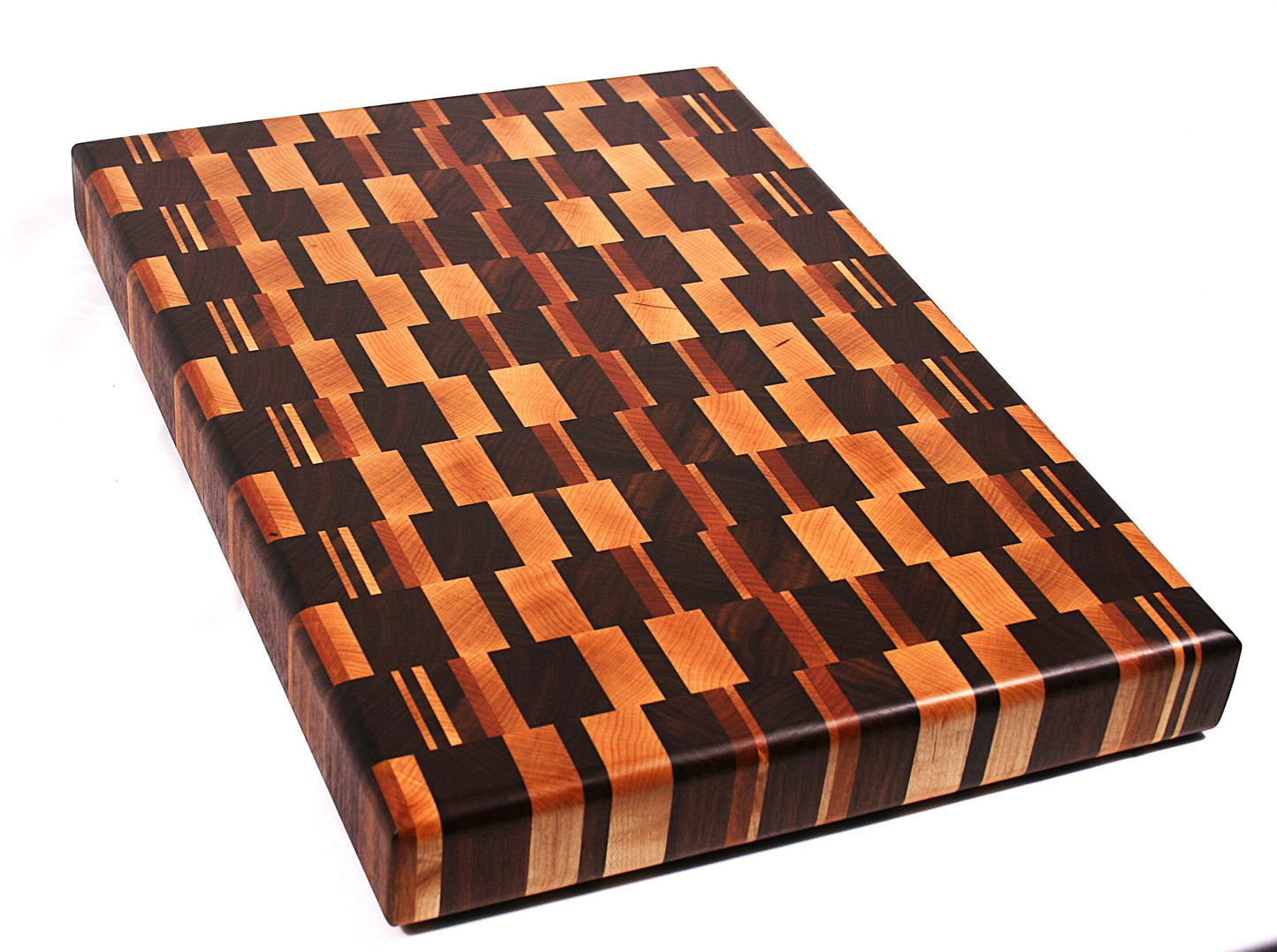 Ready to ship Multi Wood Endgrain Cutting Board