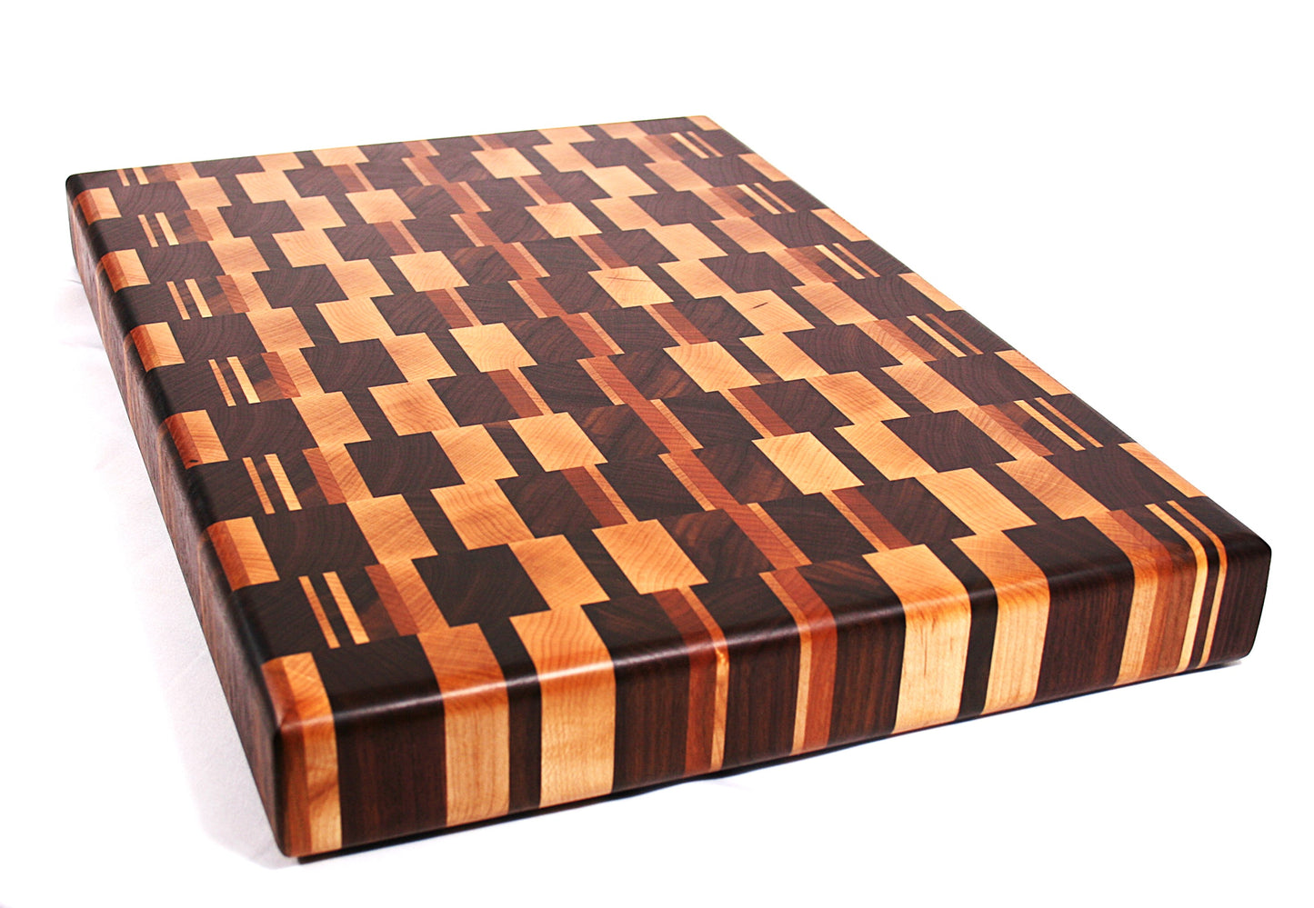 Ready to ship Multi Wood Endgrain Cutting Board