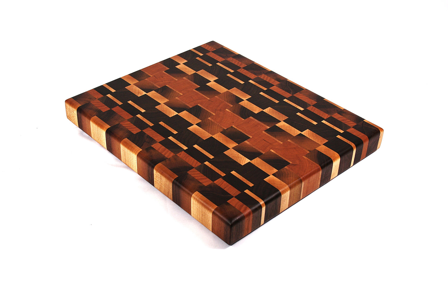 Ready to Ship Multi Wood End Grain Cutting Board