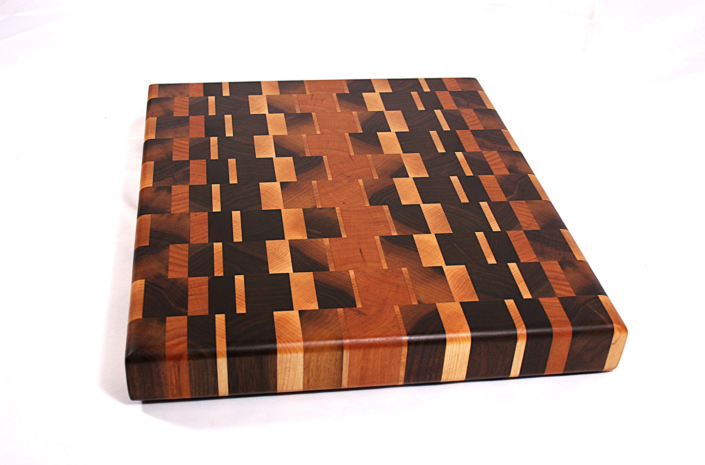 Ready to Ship Multi Wood End Grain Cutting Board