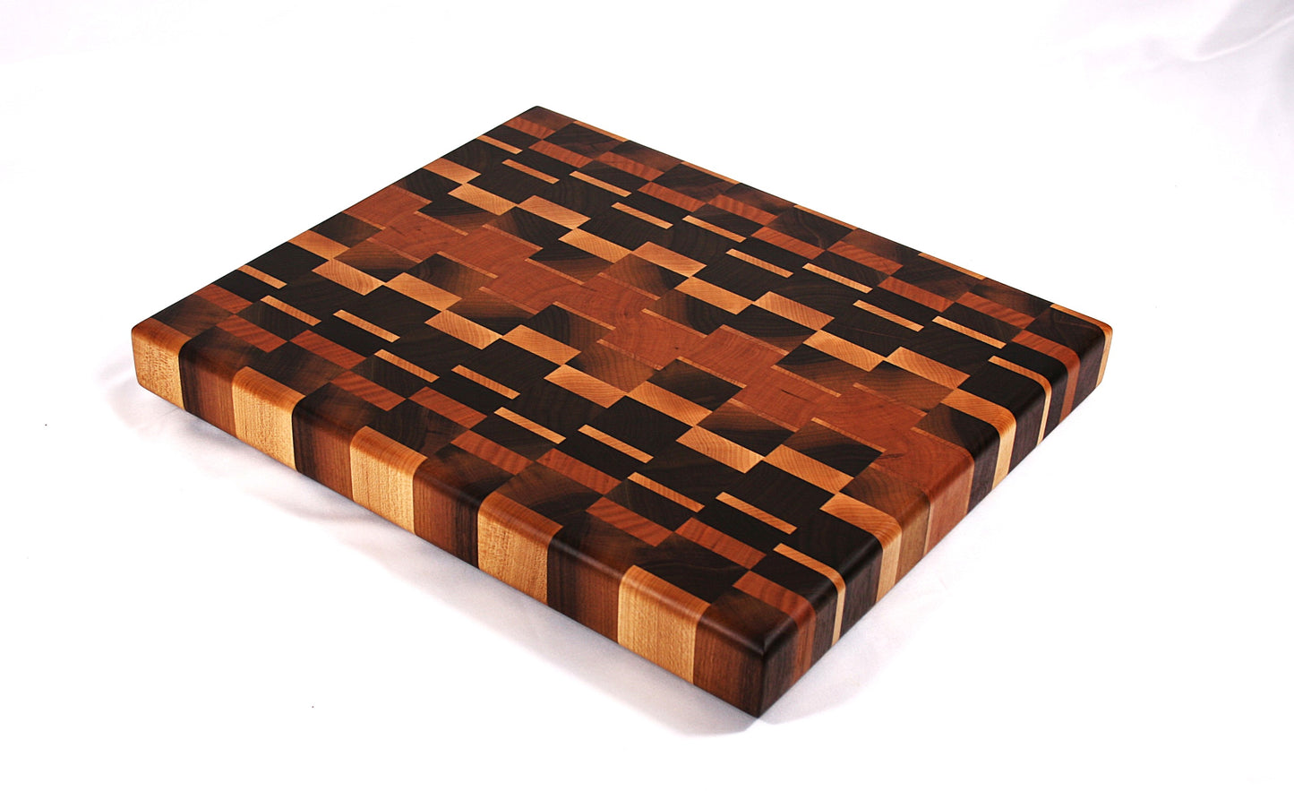 Ready to Ship Multi Wood End Grain Cutting Board