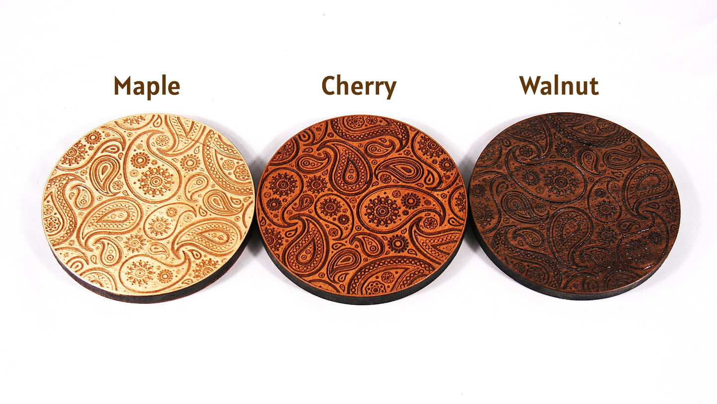 Paisley Pattern Coasters