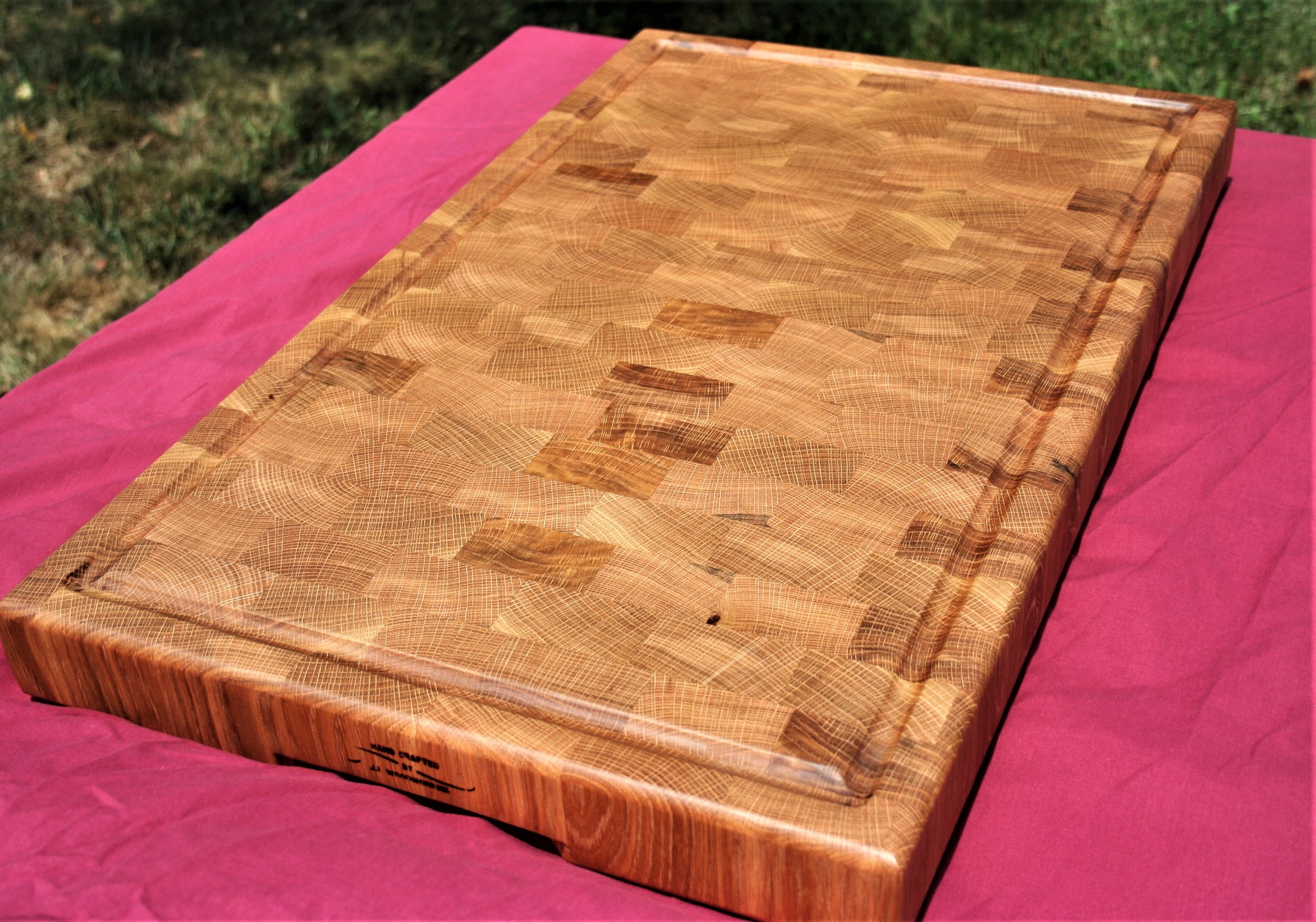 Replica Joanna Gains Magnolia Table White Oak Endgrain Cutting Board