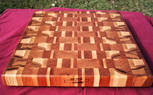 Multi Wood Design Cutting Board